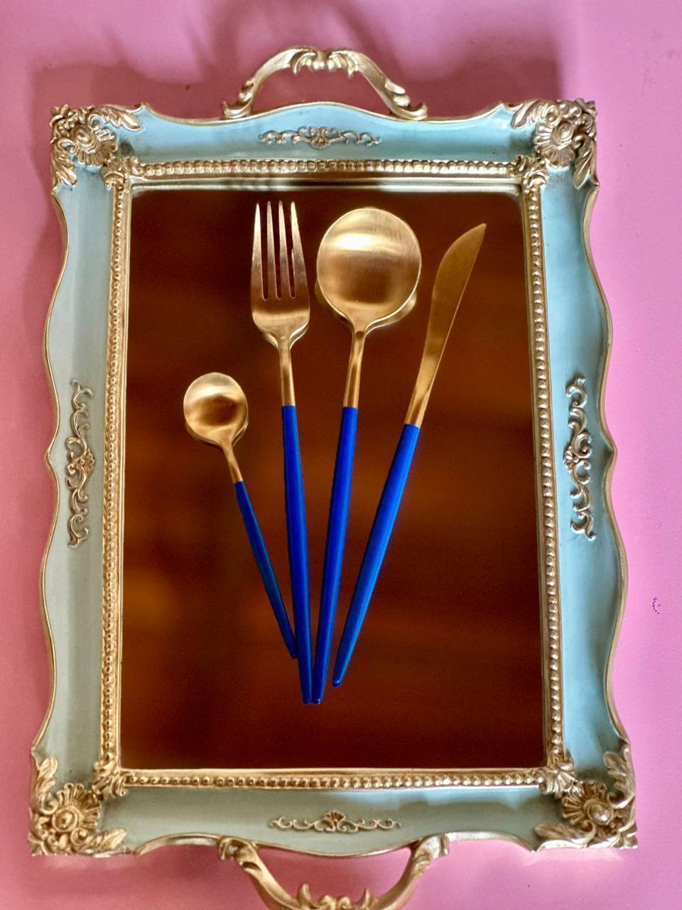 Exclusivo set de cubiertos x6 acero 100%