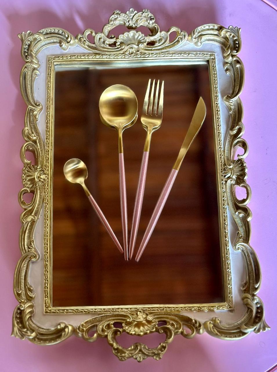 Exclusivo set de cubiertos x6 acero 100%